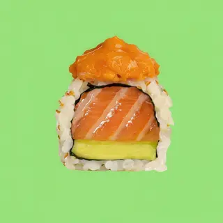 Roll spicy salmone
