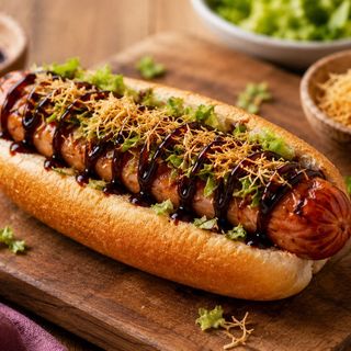 HOT DOG TERIYAKI