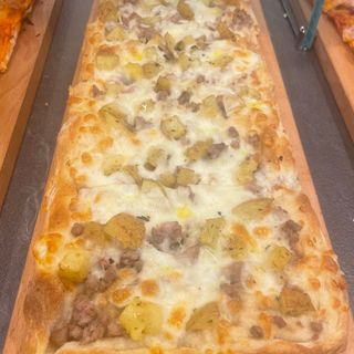 Patate e salsiccia teglia