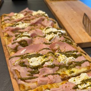 Mortadella e pistacchio tonda