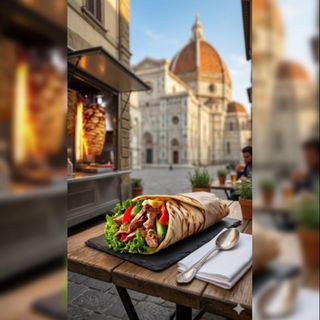 Kebab piadina