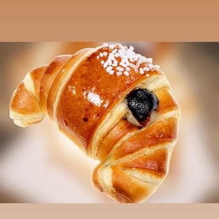 Cornetto ischitano crema amareno 