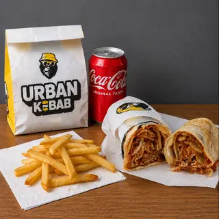 Menù kebab piadina classic
