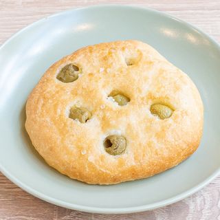 Focaccia con olive