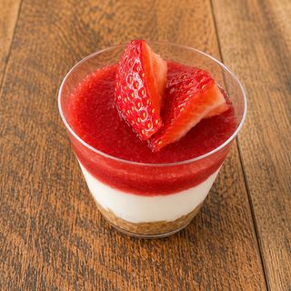 Mini cheesecake alla fragola