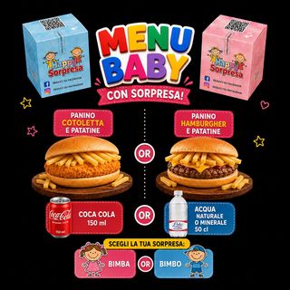 Menu Bambini