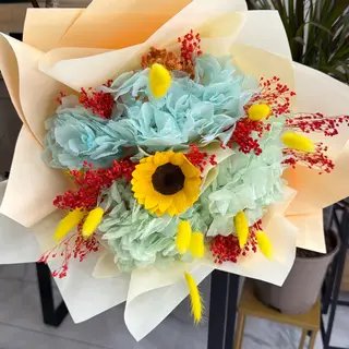 Bouquet stabilizzato girasole