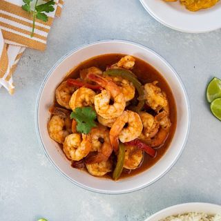 Camarones guisados