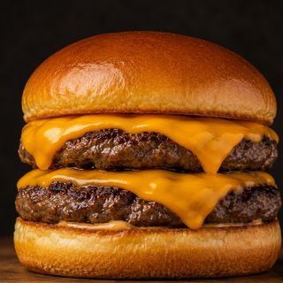 Panino doppio hamburger