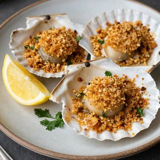 Capesante gratinate