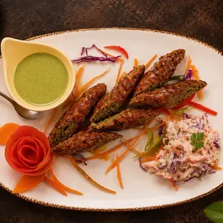 Lamb seekh kabab
