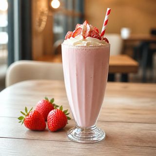 Milkshake alla fragola