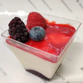 Panna cotta ai frutti di bosco