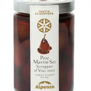 Pere Martin Sec sciroppate al vino rosso Alpenzu