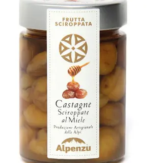 Castagne sciroppate al miele Alpenzu