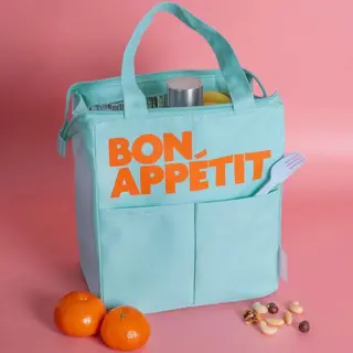 Borsa da pranzo isotermica - azzurra