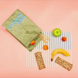 Pochette porta posate - verde