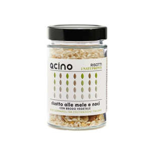 Risotto alle mele e noci