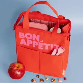 Borsa da pranzo isotermica - rossa