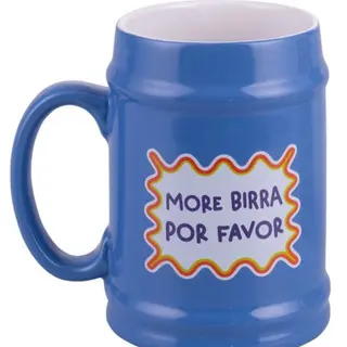 Boccale birra "More Birra Por Favor"