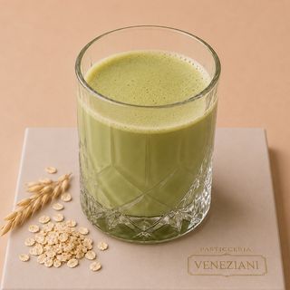 Cappuccino Matcha con latte di Avena