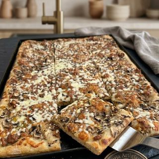 Funghi e salsiccia