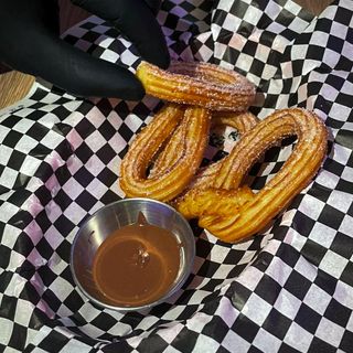 Churros con Nutella