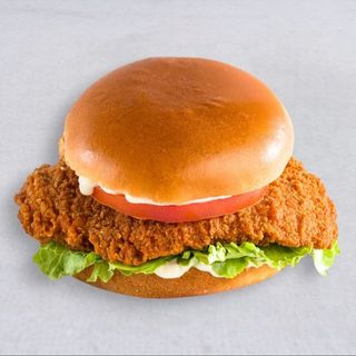 Hamburger con pollo piccante