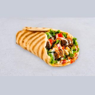 Pita gyros di falafel