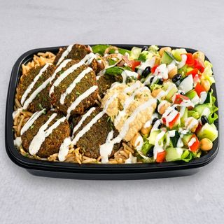 Piatto di falafel