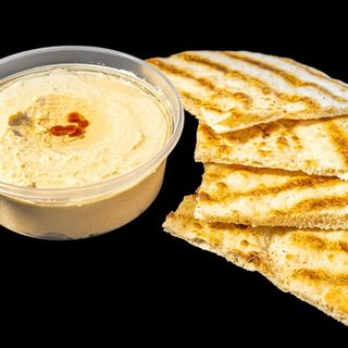 Pane Pita e Salsa di Ceci