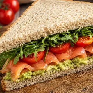 Tramezzino al Salmone