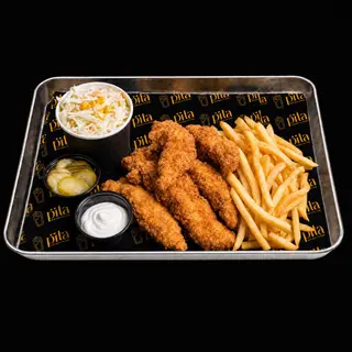 Crispy chicken meal