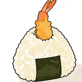 ONIGHIRI GAMBERI FRITTI