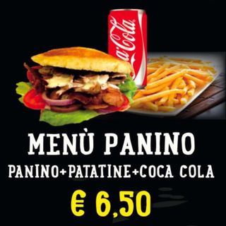 Menu panino kebab