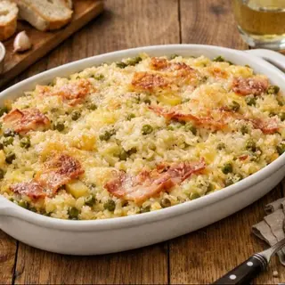Riso al forno bianco