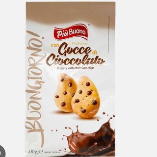 Il frollino con gocce di cioccolato – Più Buono 300g