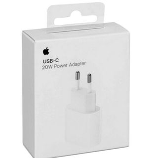 CARICABATTERIE CARICATORE SPINA ORIGINALE APPLE PER IPHONE 11 / 12 / 13 / 14 / 15 / 16 / 17 / MINI / PRO / MAX / PLUS / AIR MHJE3ZM/A 20W USB-C