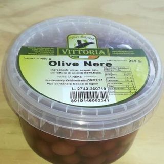 VITTORIA OLIVE NERE GR.250 W