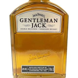 Jack Daniel's Gentleman Jack 70cl Whiskey with Double Filtering, Balanced Oak Flavour. 40% Vol.70cl