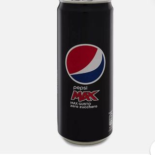 Pepsi Max zero lattina