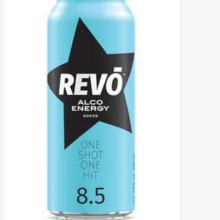 Revo beer 500ml blue