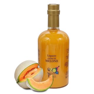 Sicilia Bedda - Fruity Sicilian Liqueurs - Elegant Bottle 500 ml - 17° (Melon)