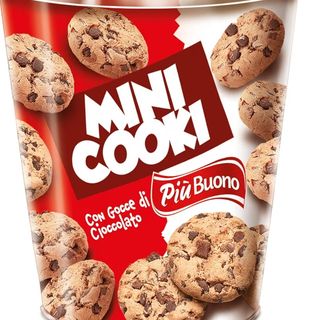 Più Buono Mini Cookies with Chocolate Drops 100 g