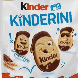 Kinder Kinderini, Biscotti Frollini al Latte e Cacao 250G