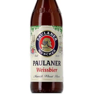 Paulaner Hefe Weissbier beer 50cl cold