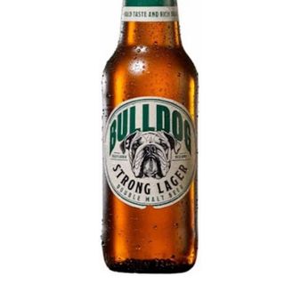 Bull dog beer 33cl cold