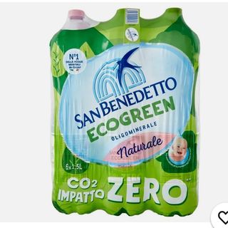 Acqua Naturale San Benedetto PET box 6 bottiglie 2lt