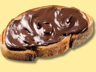 3 fette di pane con la Nutella