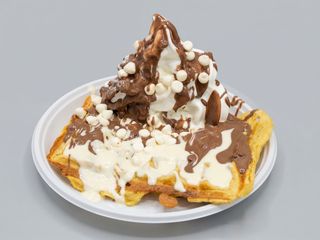 Waffle con Yogurt Maxi